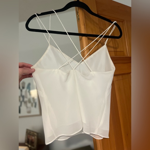 Jenny Yoo Hampton skirt vintage ivory sage chiffon with Emerson top - Picture 9 of 9